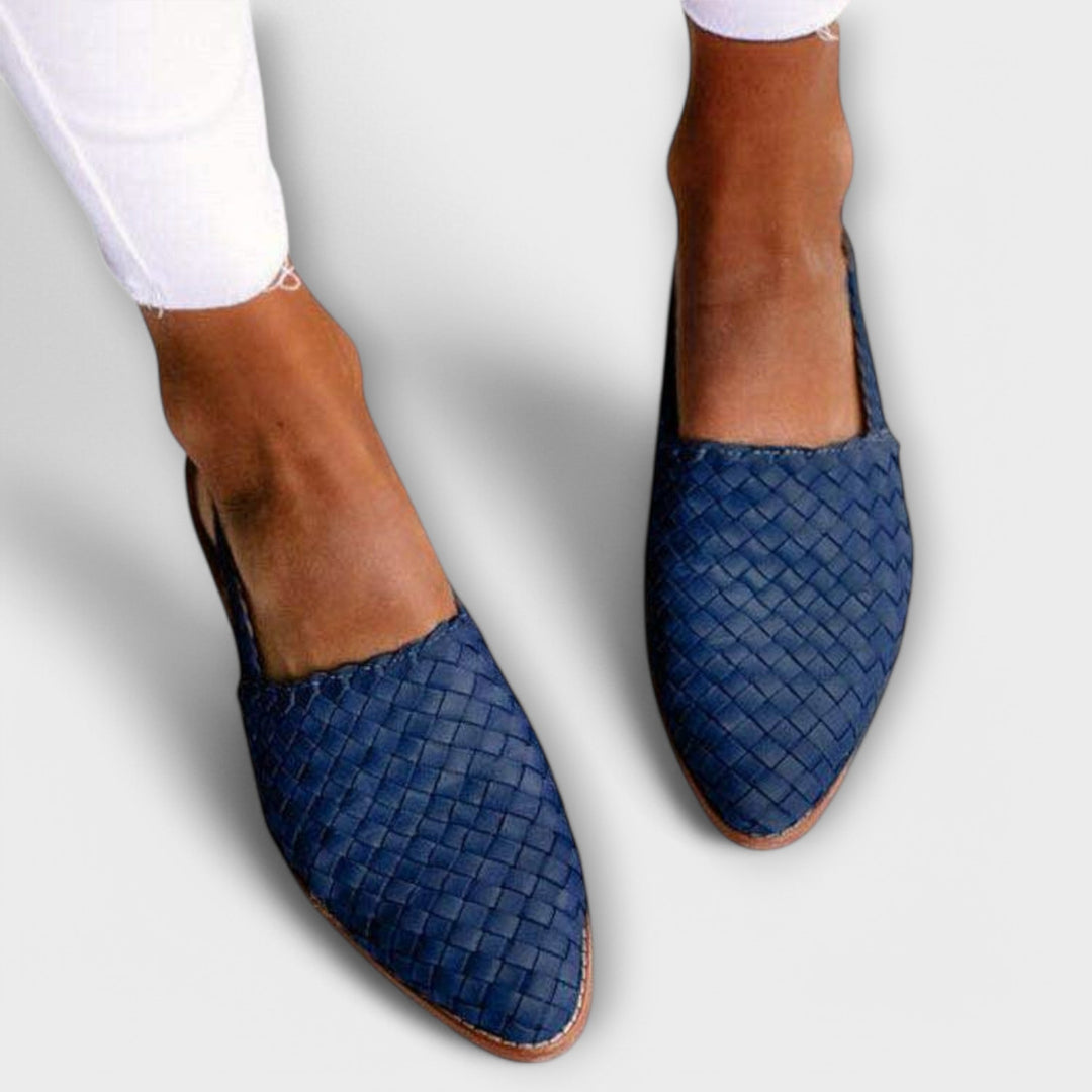 Aria | Woven Moccasins
