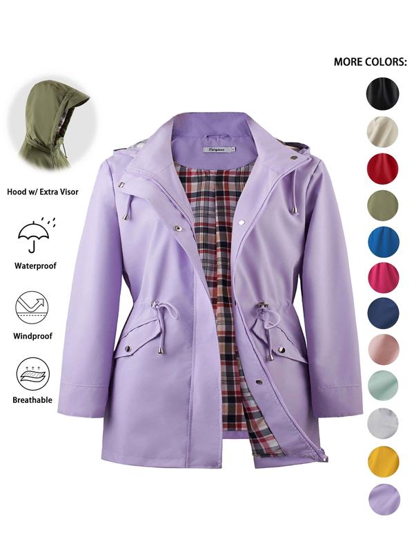 DENA™ - Lightweight Hooded Trench Coat for Casual Outings